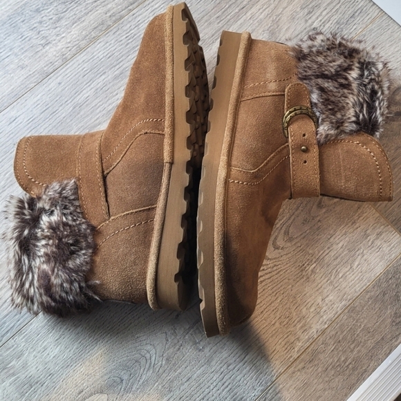 BEARPAW Women's Koko Ankle Faux Fur Boot Size 9 - Picture 8 of 14
